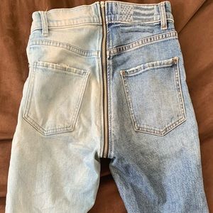 REVICE Denim Yin Yang Crop-Tokyo Wash- Size 26